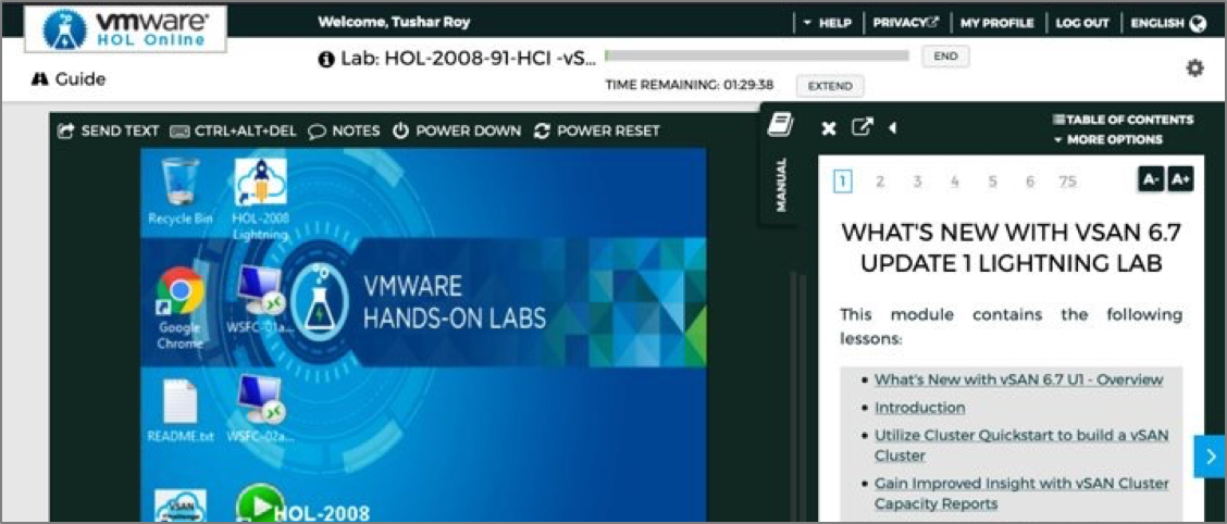 Original VLP interface showing inconsistent design patterns